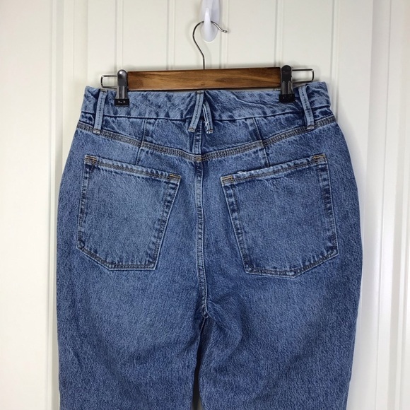 Good American Good 90’s Icon Jean in Indigo065 Size 28. - Picture 6 of 9